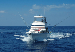 Fishing charter on the Outer Banks of North Carolina